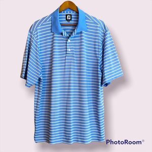 FOOTJOY Striped Polo Shirt